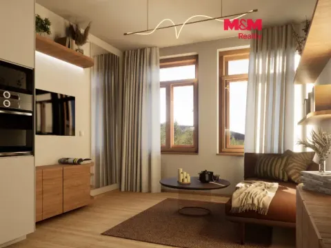 Prodej bytu 2+kk, Praha - Smíchov, Grafická, 38 m2