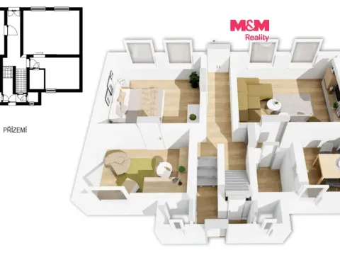 Prodej rodinného domu, Úpice, Svornosti, 170 m2