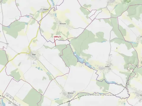 Dražba lesa, Březí nad Oslavou, 150 m2