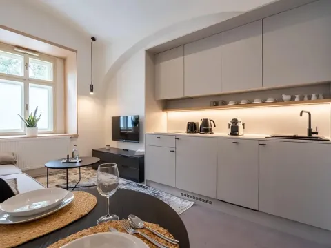 Prodej atypického bytu, Praha - Karlín, Prvního pluku, 50 m2