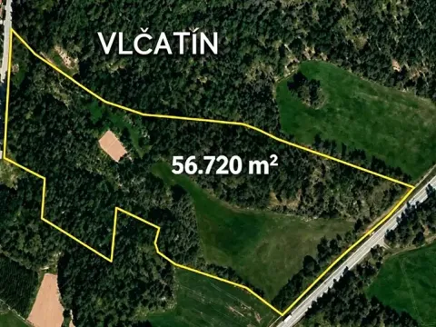 Prodej pozemku pro bydlení, Vlčatín, 56720 m2