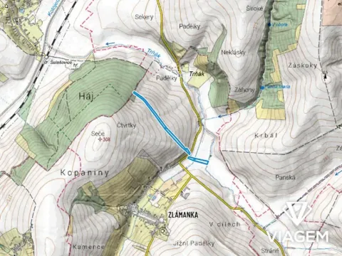Prodej podílu pole, Kroměříž, 4080 m2
