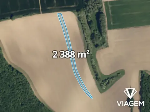 Prodej podílu pole, Strážovice, 973 m2