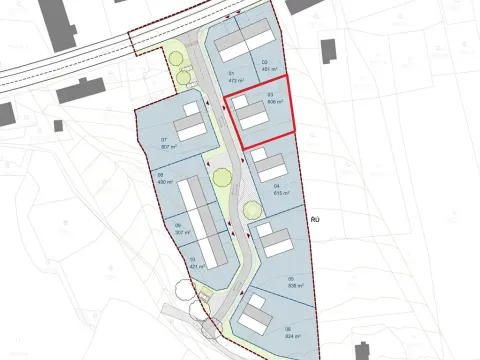 Prodej pozemku pro bydlení, Bělá nad Radbuzou, Dlouhá, 583 m2