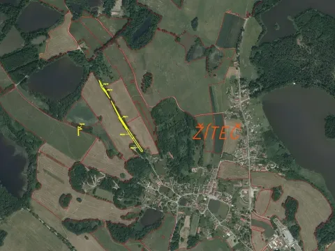 Prodej pozemku, Chlum u Třeboně - Žíteč, 3048 m2