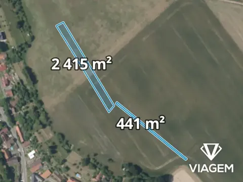 Prodej podílu pole, Církvice, 818 m2