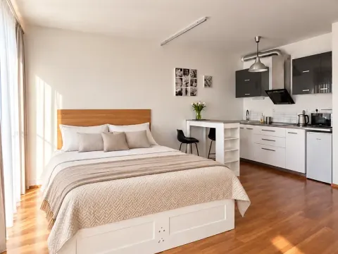 Pronájem bytu 1+kk, Hluboká nad Vltavou, Masarykova, 40 m2