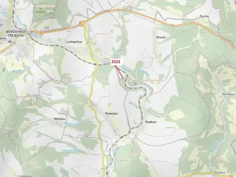 Dražba lesa, Gruna, 284 m2