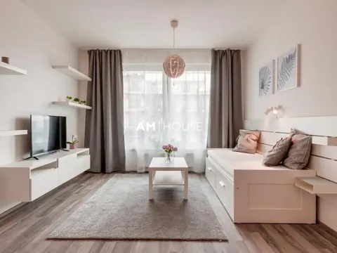 Pronájem bytu 1+kk, Praha - Vysočany, Vysočanská, 32 m2