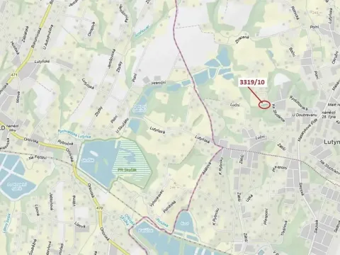 Dražba pozemku, Orlová, 147 m2