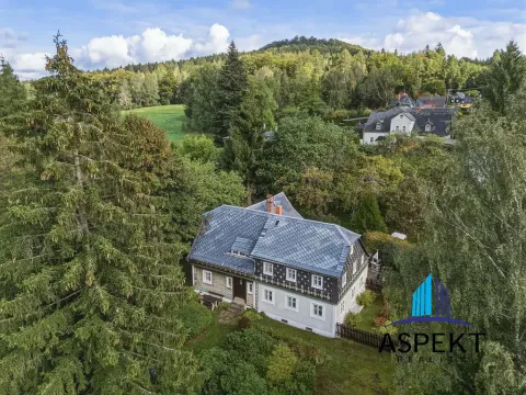 Prodej chaty, Krásná Lípa - Vlčí Hora, 190 m2