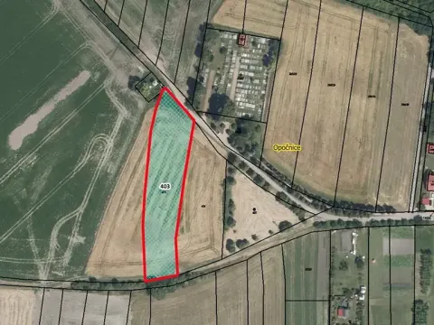 Prodej pozemku, Opočnice, 3597 m2