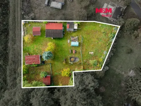 Prodej zahrady, Jeníkov, 1208 m2