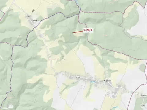 Dražba lesa, Kladky, 199 m2