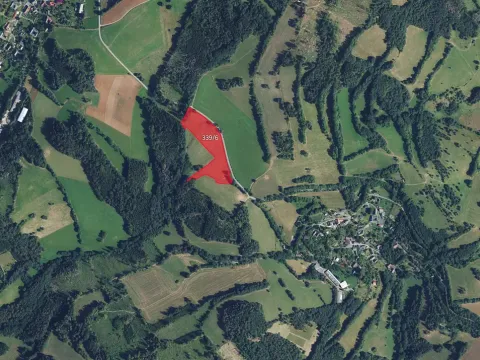 Prodej louky, Dalečín, 12868 m2
