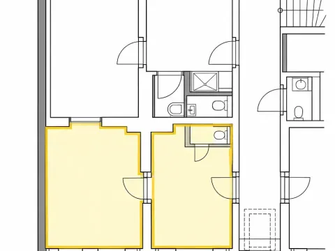 Prodej bytu 2+kk, Praha - Žižkov, Roháčova, 48 m2
