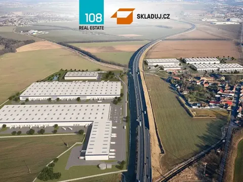 Pronájem skladu, Pavlov, Logistická, 6000 m2