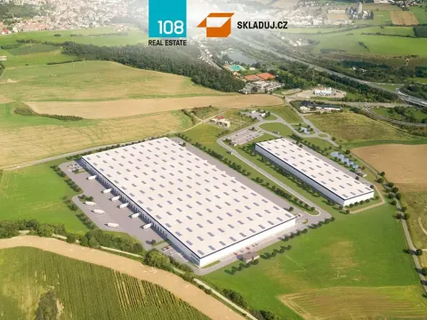 Pronájem skladu, Zdice, Komenského, 6000 m2